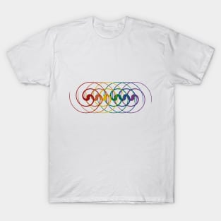 Rainbow Harmony (transparent) T-Shirt